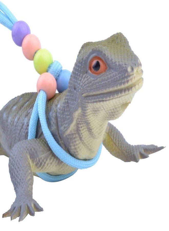 Duoduole 1 Pcs Adjustable Lizard Harness Walking Harness Bearded Dragon Leash Reptile Dragon Leash Harness Lead for Small Animal Hamster Reptiles - Image 3